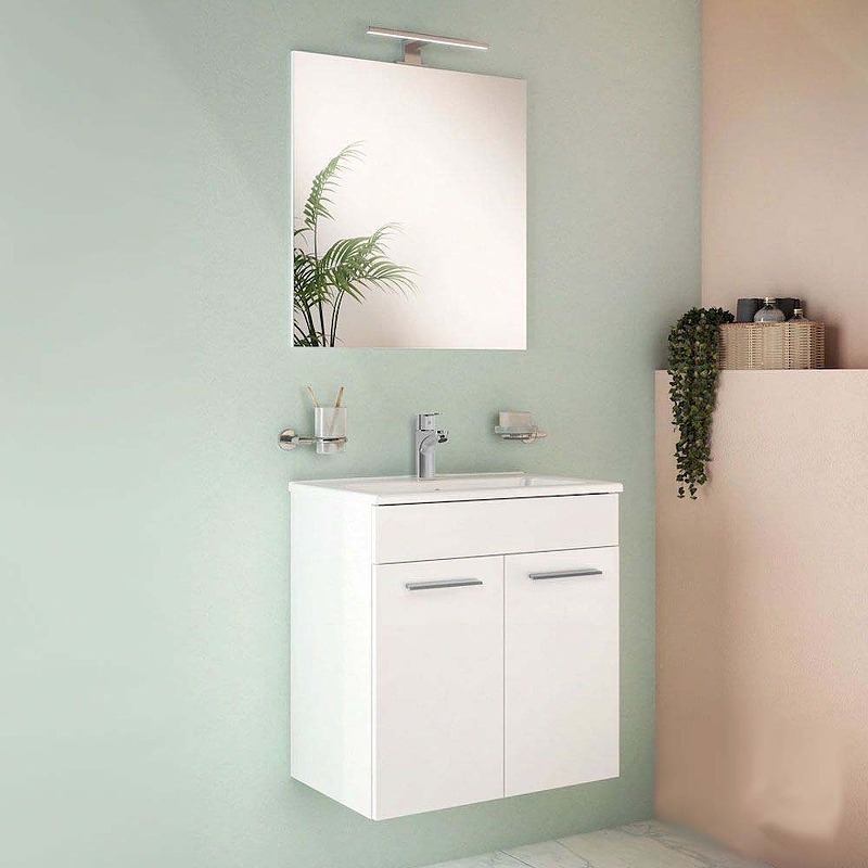 Комплект мебели для ванной Vitra Mia 59 75023 Белый глянец от магазина gidro-z