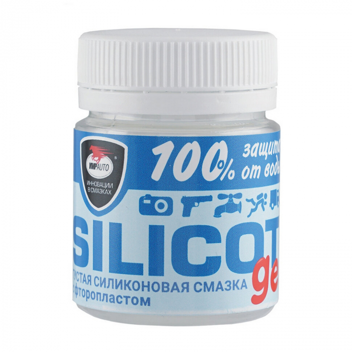 Уплотнительная смазка 40 г SILICOT Gel банка от магазина gidro-z