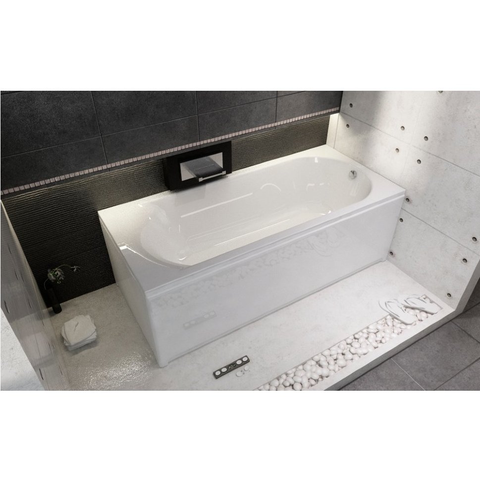Акриловая ванна RIHO MIAMI 160x70, BB6000500000000, 700х410х580, белый от магазина gidro-z