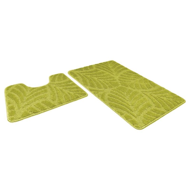 Набор ковриков для ванной Актив icarpet 60100+6050 салатный (01) от магазина gidro-z