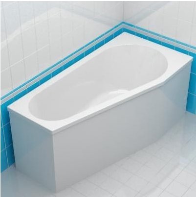 Акриловая ванна RIHO DELTA 150x80 см L, BB8100500000000, 800х460х630, белый от магазина gidro-z