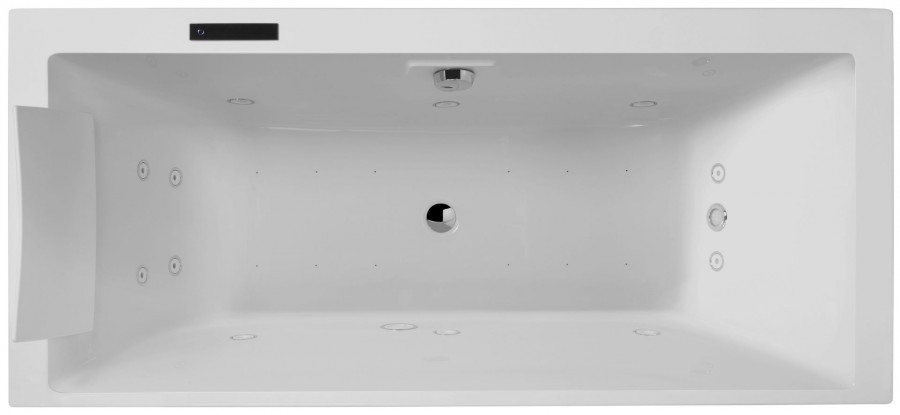Гидромассажная ванна Jacob Delafon Evok 200х100 см, с системой luxe, левосторонняя от магазина gidro-z