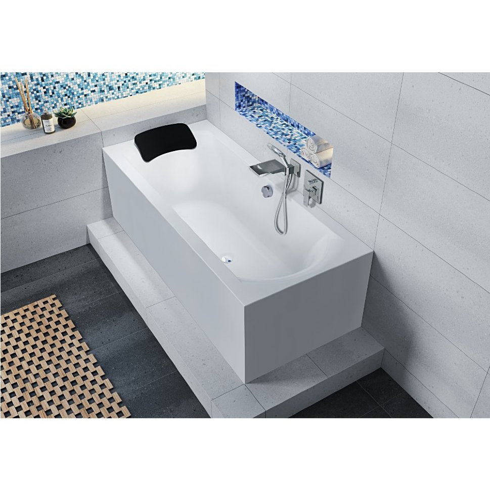 Акриловая ванна RIHO LINARES 160 LEFT - PLUG &amp; PLAY, BD5200500000000, 750х430х620, белый от магазина gidro-z
