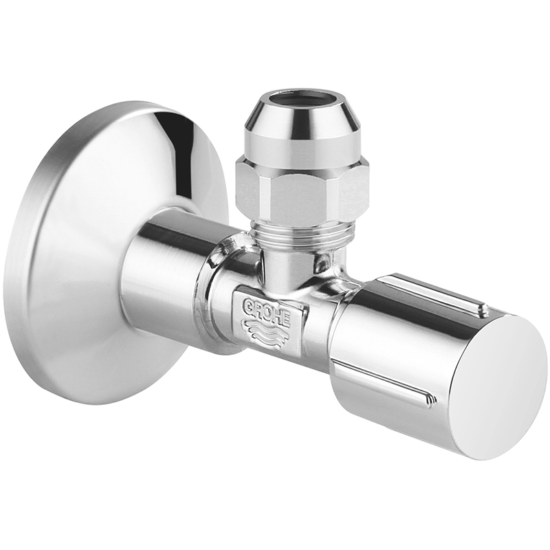 Вентиль запорный Grohe 22037000 угловой Хром от магазина gidro-z