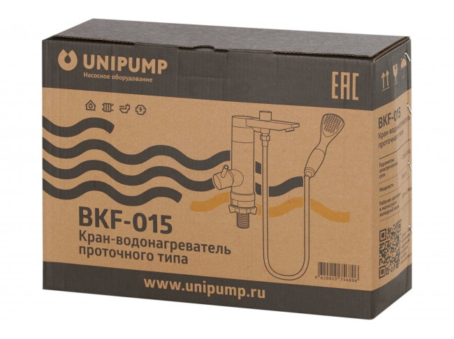 Кран-водонагреватель проточного типа
 UNIPUMP BKF-015 от магазина gidro-z