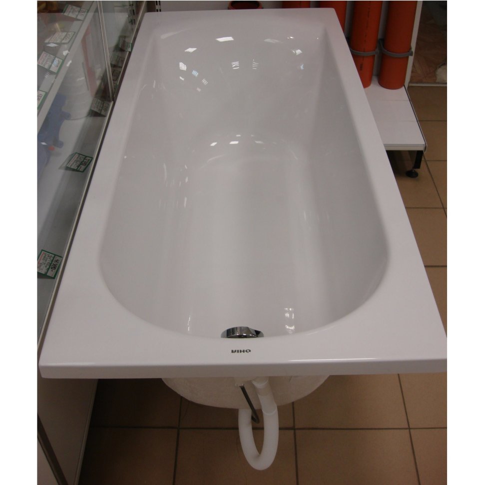Акриловая ванна RIHO MIAMI 180x80, BB6400500000000, 800х410х580, белый от магазина gidro-z