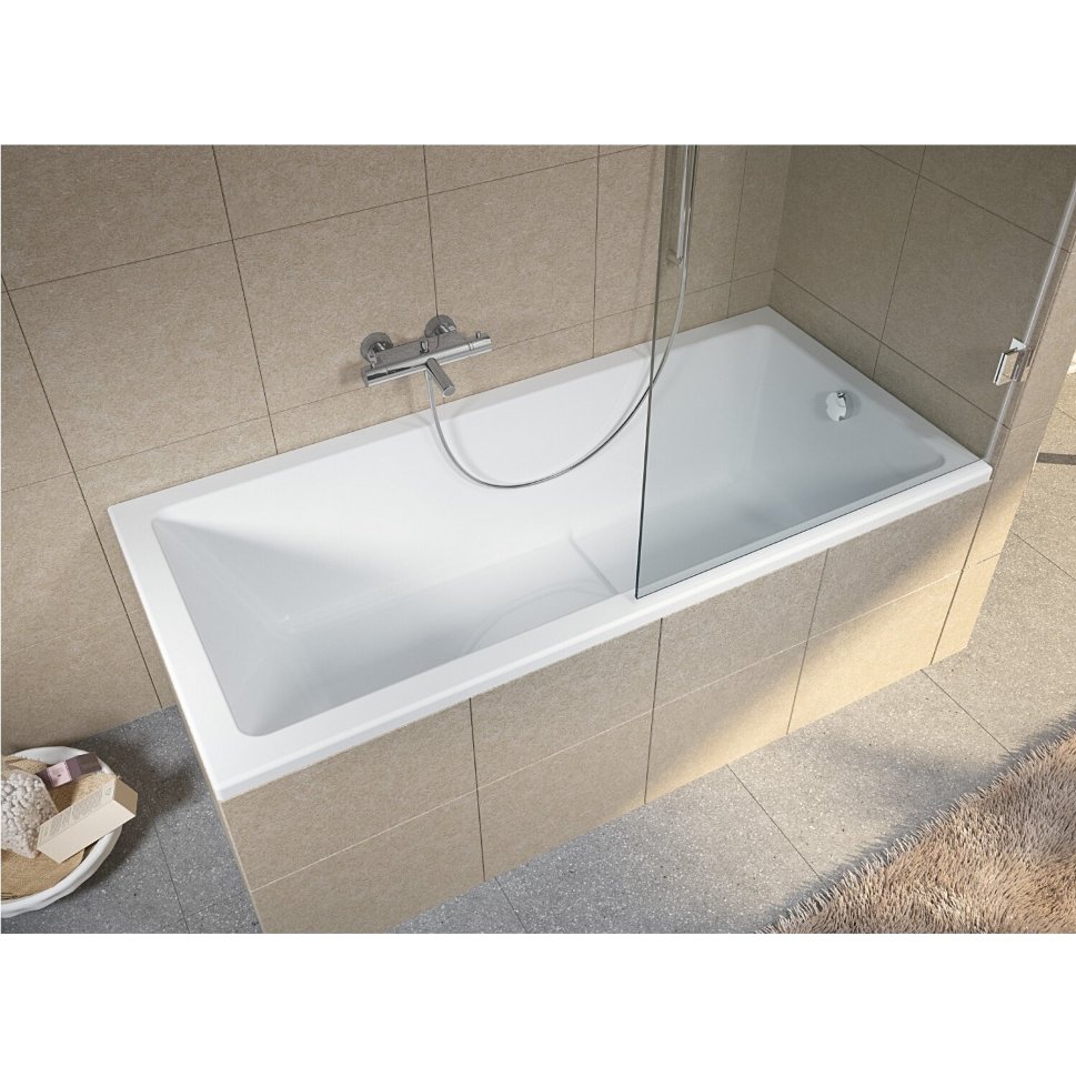 Акриловая ванна RIHO LUSSO PLUS 170x80, BA1200500000000, 800х460х630, белый от магазина gidro-z