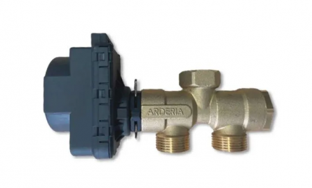 Клапан трехходовой ARDERIA 3/4” с электроприводом, комплект от магазина gidro-z