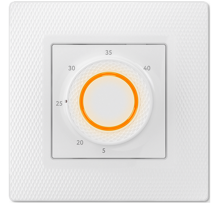 Терморегулятор ТЕПЛОЛЮКС 25 LumiSmart белый, цифровое управление, белый от магазина gidro-z