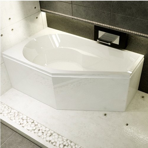 Акриловая ванна RIHO YUKON R, BA3400500000000, 900х460х630, белый от магазина gidro-z