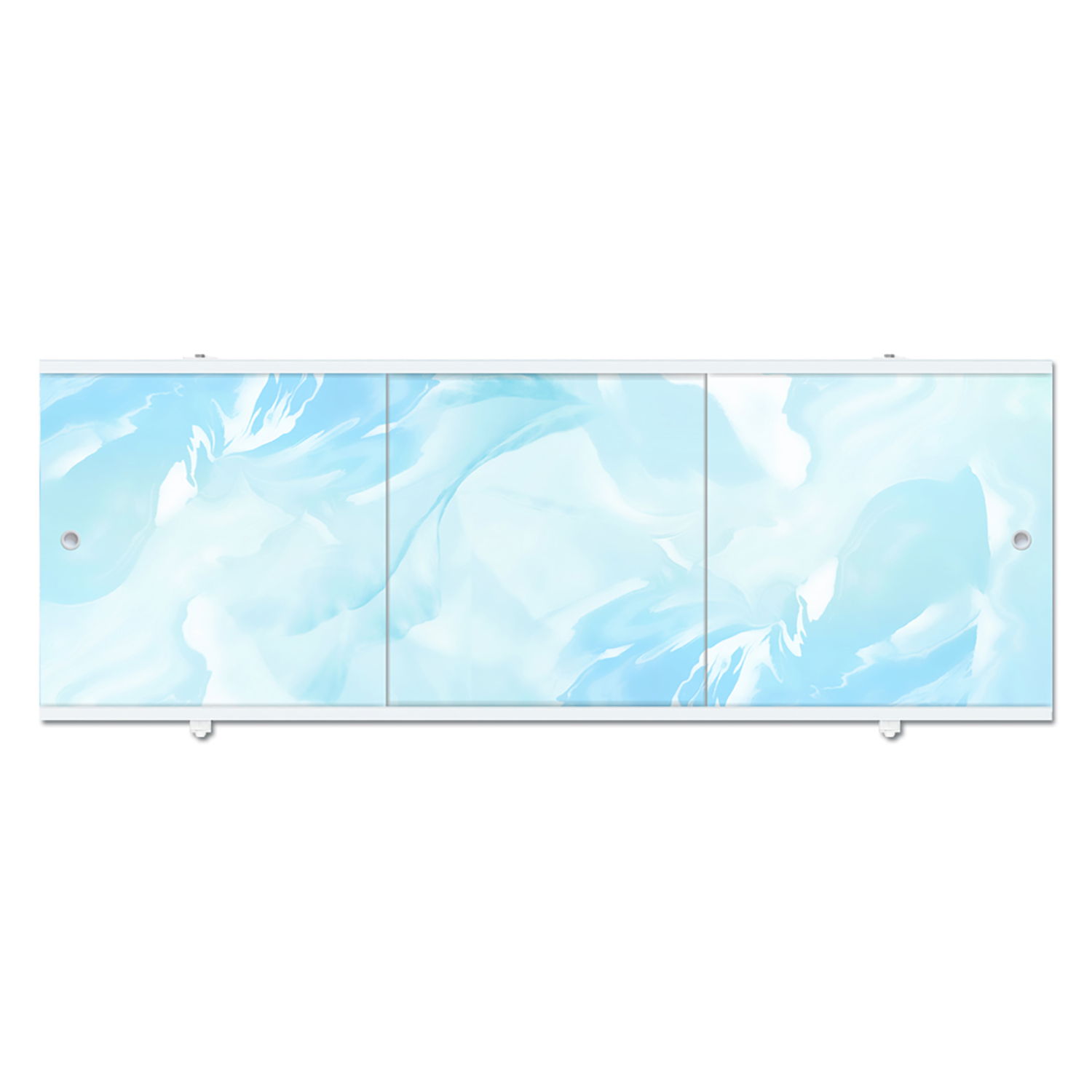 Экран для ванны ПРЕМИУМ А алюм. профиль 1,5 голубой, 1500 x 0 x 560 от магазина gidro-z