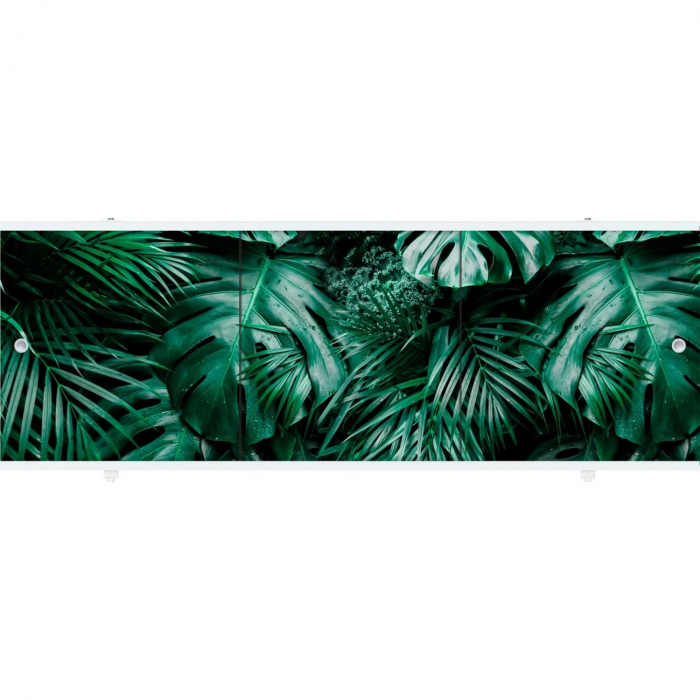 Экран для ванны Premium Collection "Ботаника" алюм. профиль 1,5 Тропики от магазина gidro-z