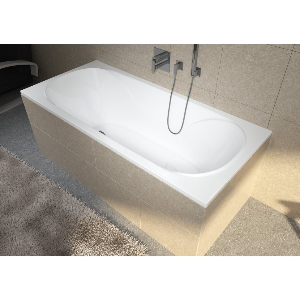 Акриловая ванна RIHO TAURUS 170x80 см, BC0700500000000, 800х440х610, белый от магазина gidro-z