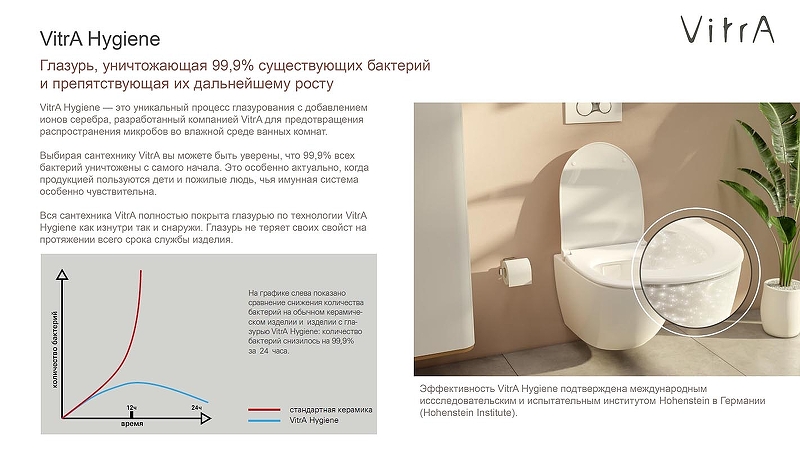 Унитаз Vitra S50 7740B003-0850 подвесной без сиденья от магазина gidro-z