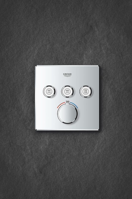 Смеситель для душа Grohe Grohtherm SmartControl 29126000 с термостатом Хром от магазина gidro-z