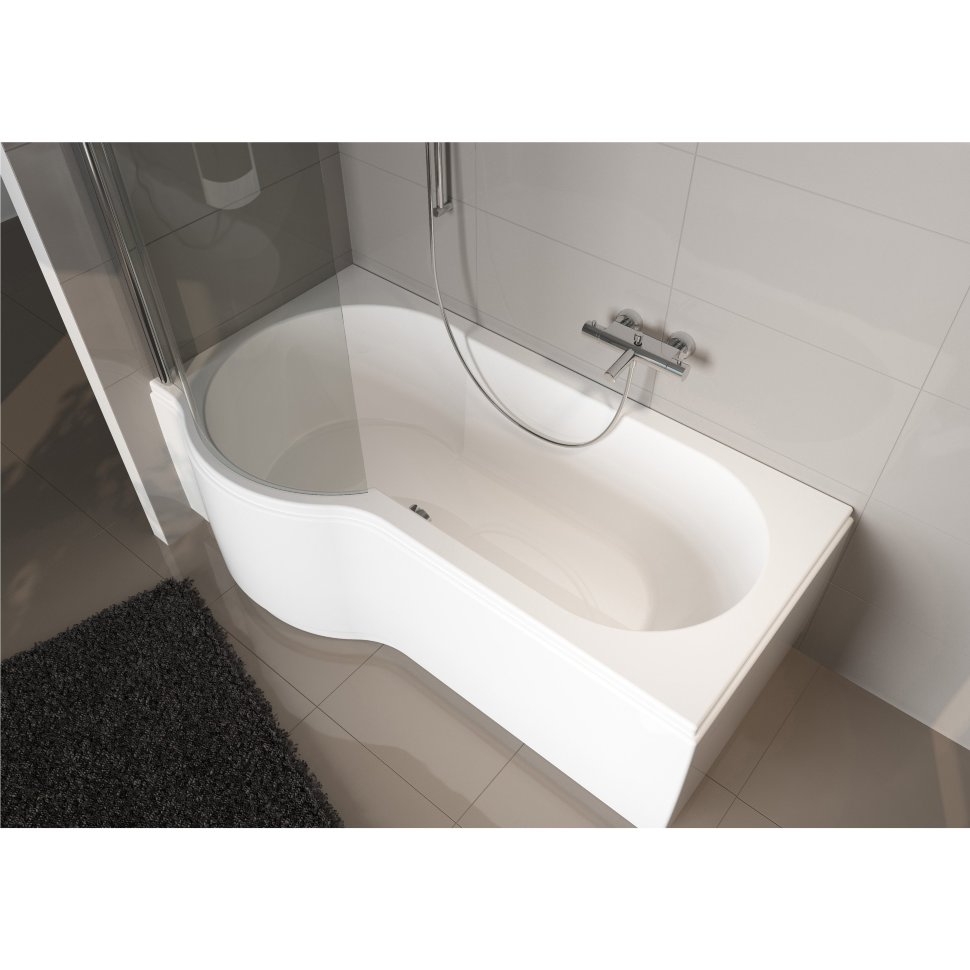 Акриловая ванна RIHO DORADO 170x75 см R, BA8000500000000, 750х450х620, белый от магазина gidro-z