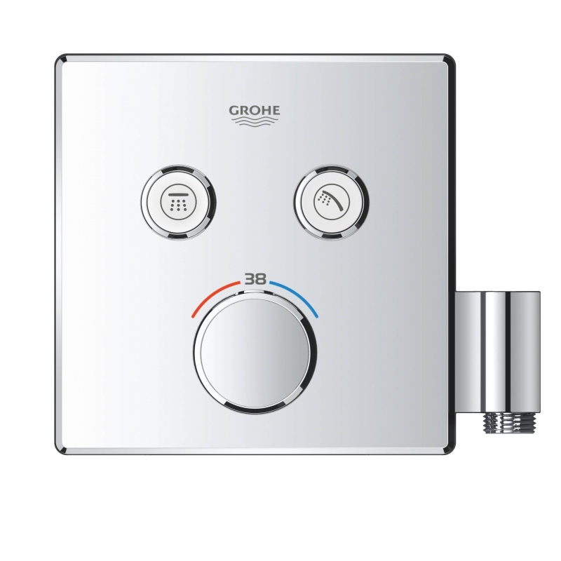 Смеситель для душа Grohe Grohtherm SmartControl 29125000 с термостатом Хром от магазина gidro-z