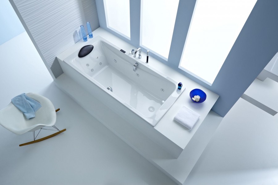 Гидромассажная ванна Jacob Delafon Evok 200х100 см, система luxe, правосторонняя от магазина gidro-z