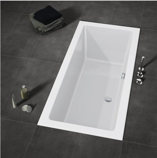 Акриловая ванна RIHO LUGO 170x75 LEFT - PLUG &amp; PLAY, BD6200500000000, 750х450х620, белый от магазина gidro-z