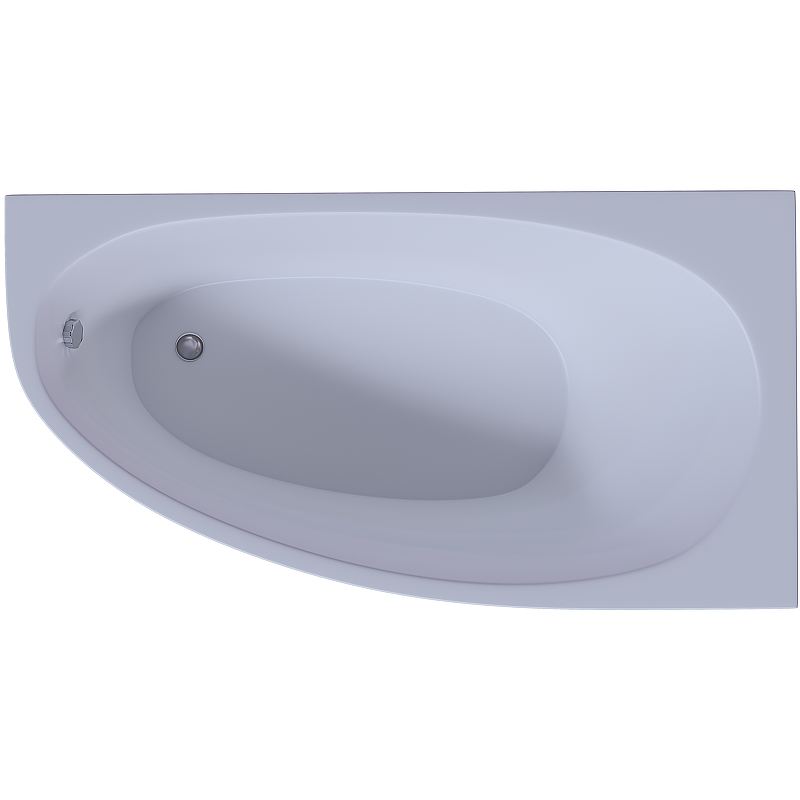 Акриловая ванна Aquatek Eco-friendly Дива 160х90 R DIV160-0000002 без панелей, каркаса и слив-перелива от магазина gidro-z