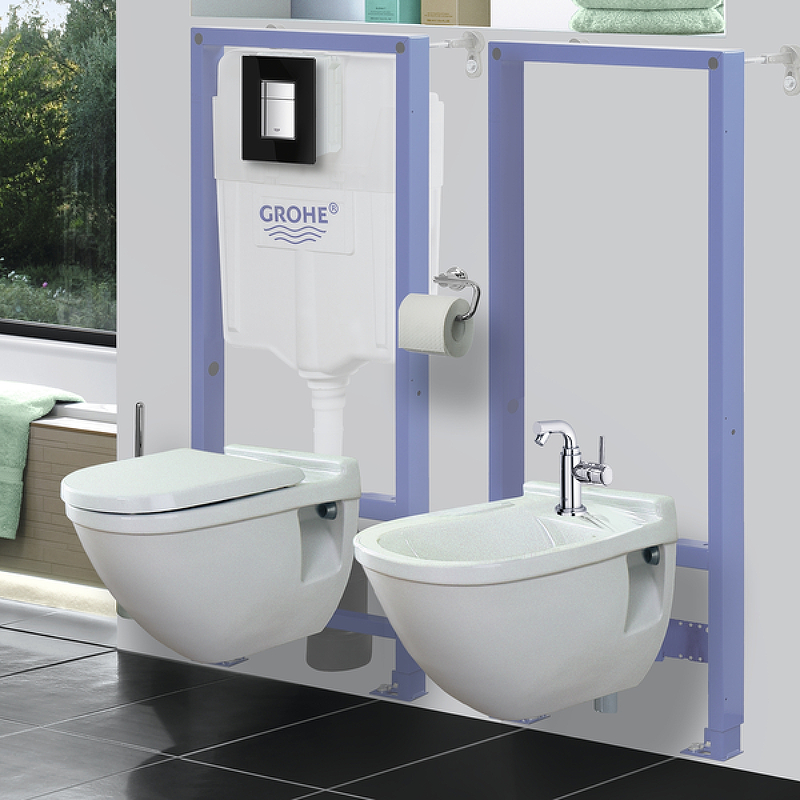 Инсталляция Grohe Rapid SL 38553001 для биде без клавиши от магазина gidro-z