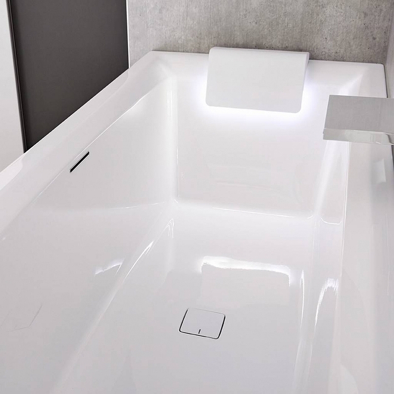 Акриловая ванна Riho Still Square 180х80 B099004005 (BR0100500K00131) LED L без гидромассажа от магазина gidro-z