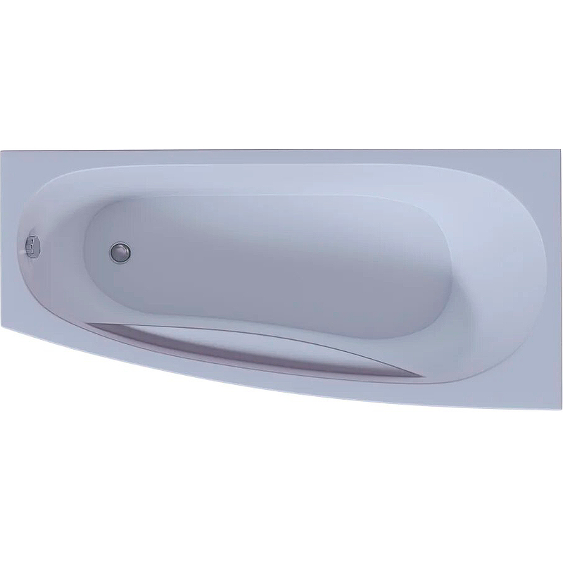 Акриловая ванна Aquatek Пандора 160х75 R PAN160-0000053 без гидромассажа с фронтальной и торцевой панелью (левая) с каркасом (разборный) со слив-переливом от магазина gidro-z