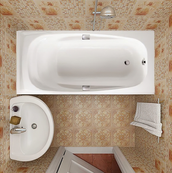 Чугунная ванна Jacob Delafon Super Repos 180x90 E2902-00 с антискользящим покрытием от магазина gidro-z