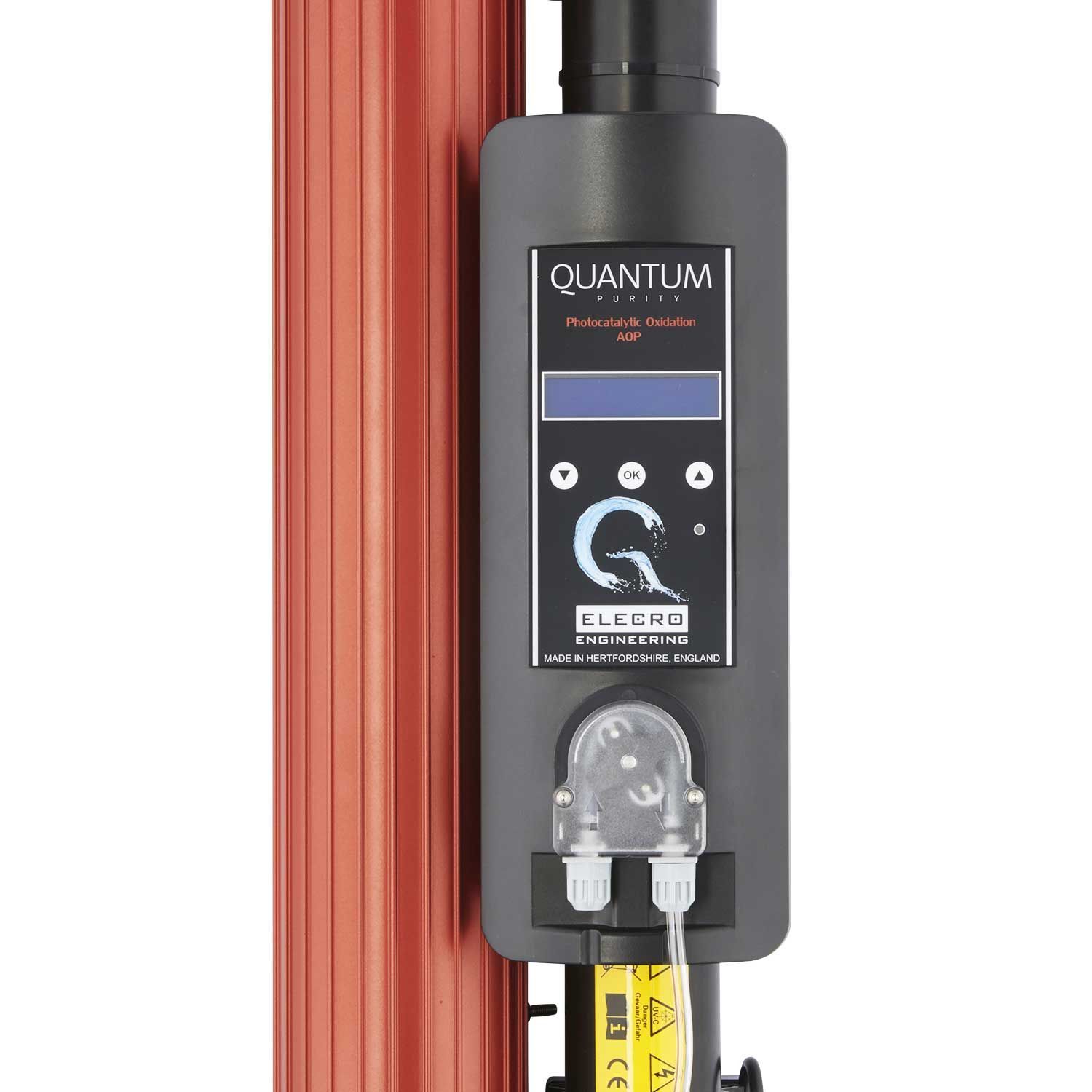 Ультрафиолетовая фотокаталитическая установка Elecro Quantum QP-65 с дозирующим насосом от магазина gidro-z