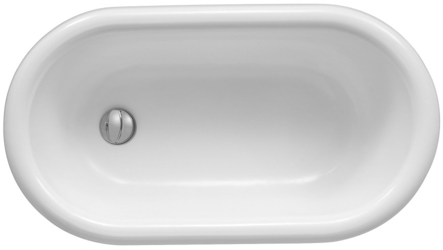 Чугунная ванна Jacob Delafon Maternelle 79,5х44,5 см, детская, овальная, без антискользящего от магазина gidro-z