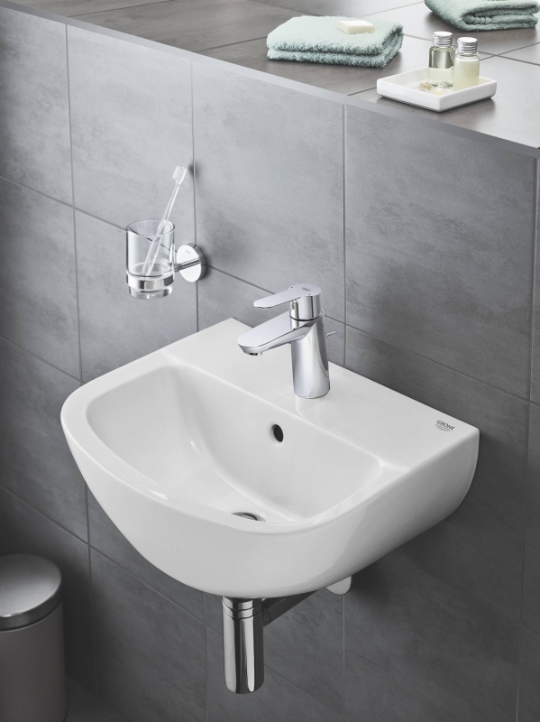 Раковина Grohe Bau Ceramic 45 39424000 Белая от магазина gidro-z