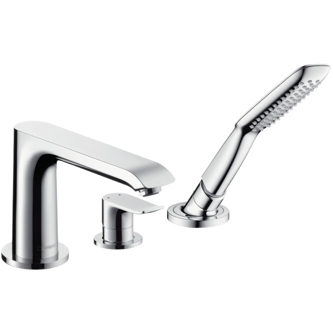 Смеситель на борт ванны Hansgrohe Metris 31190000 Хром от магазина gidro-z