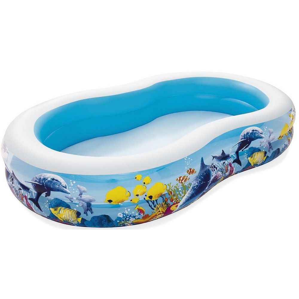 Детский надувной бассейн Bestway 54118 (262х157х46 см) от магазина gidro-z