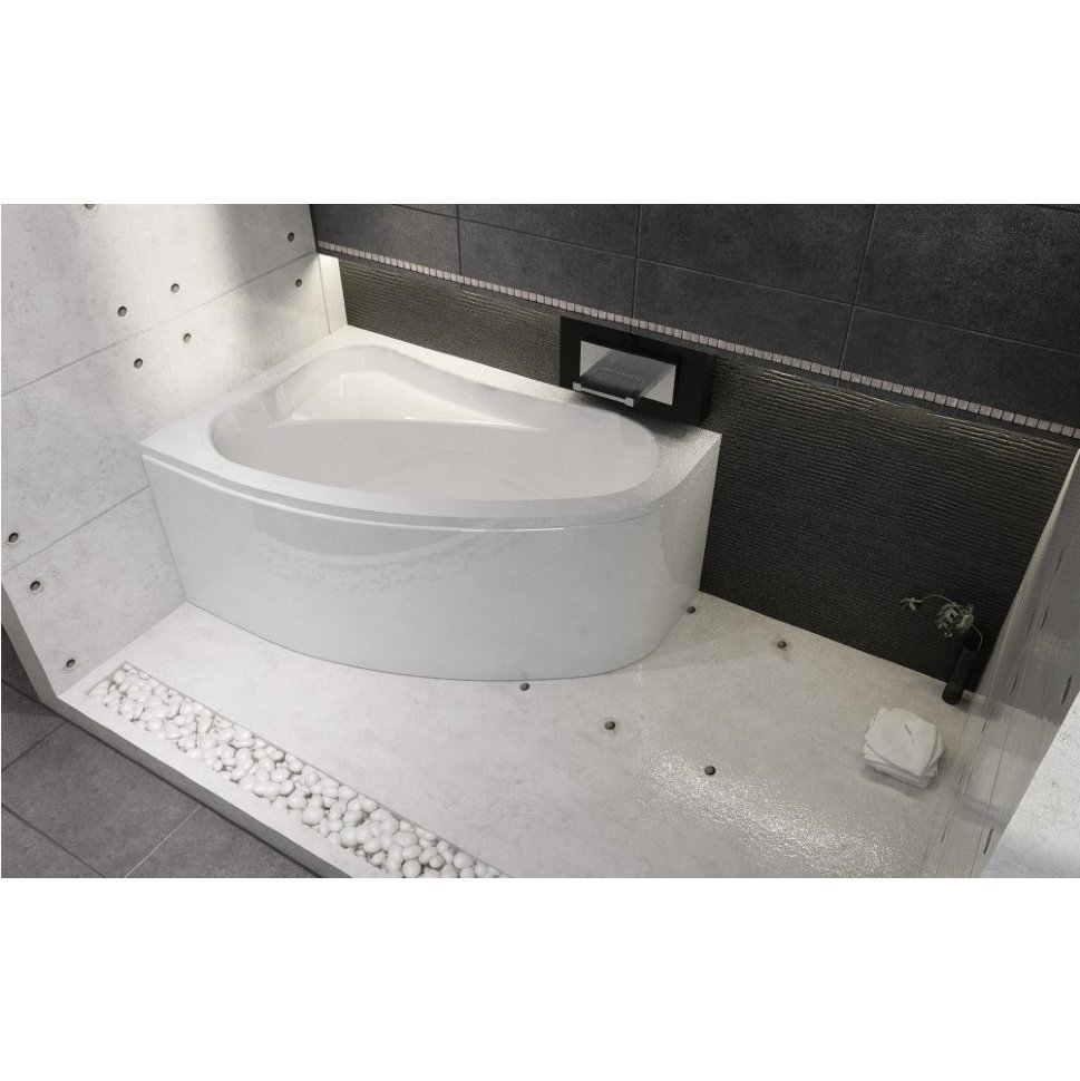 Акриловая ванна RIHO LYRA 140x90 R, BA6500500000000, 900х445х615, белый от магазина gidro-z