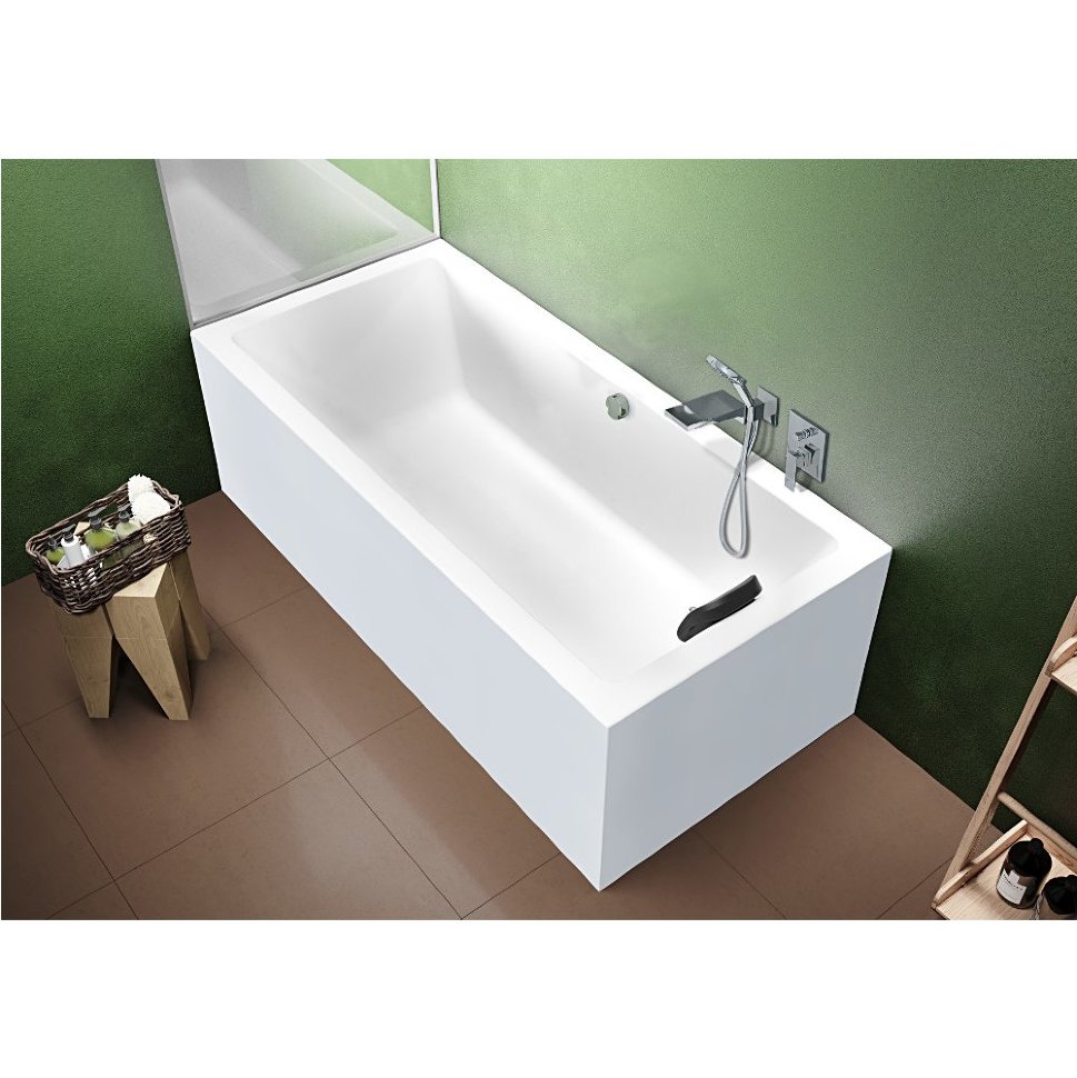 Акриловая ванна RIHO LUGO 200x90 RIGHT - PLUG &amp; PLAY, BD7100500000000, 900х455х620, белый от магазина gidro-z