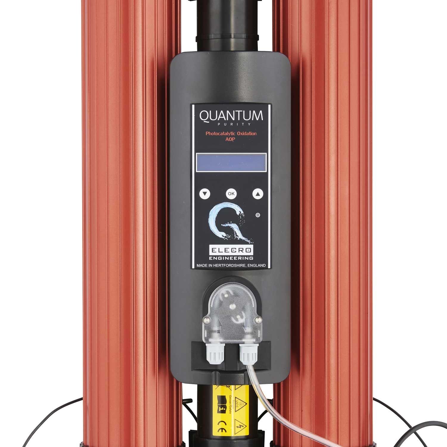 Ультрафиолетовая фотокаталитическая установка Elecro Quantum QP-130 с дозирующим насосом от магазина gidro-z