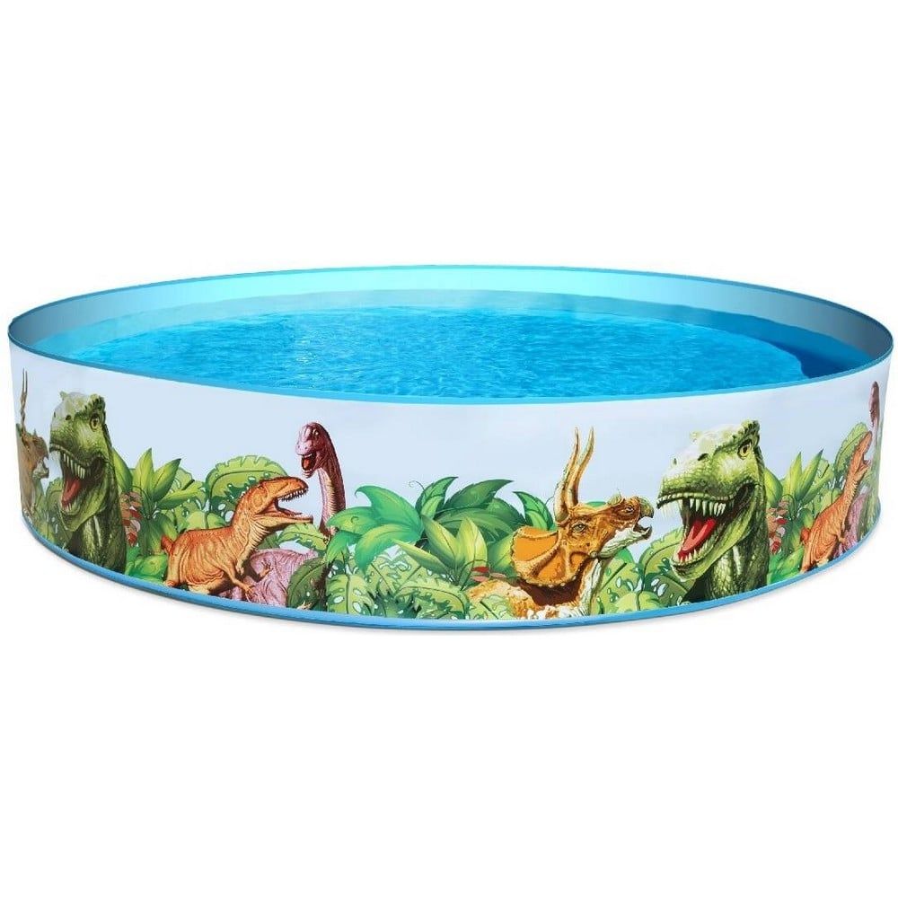 Детский каркасный бассейн Bestway 55001 Fill & N Fun Dinosaur (244х46 см) от магазина gidro-z