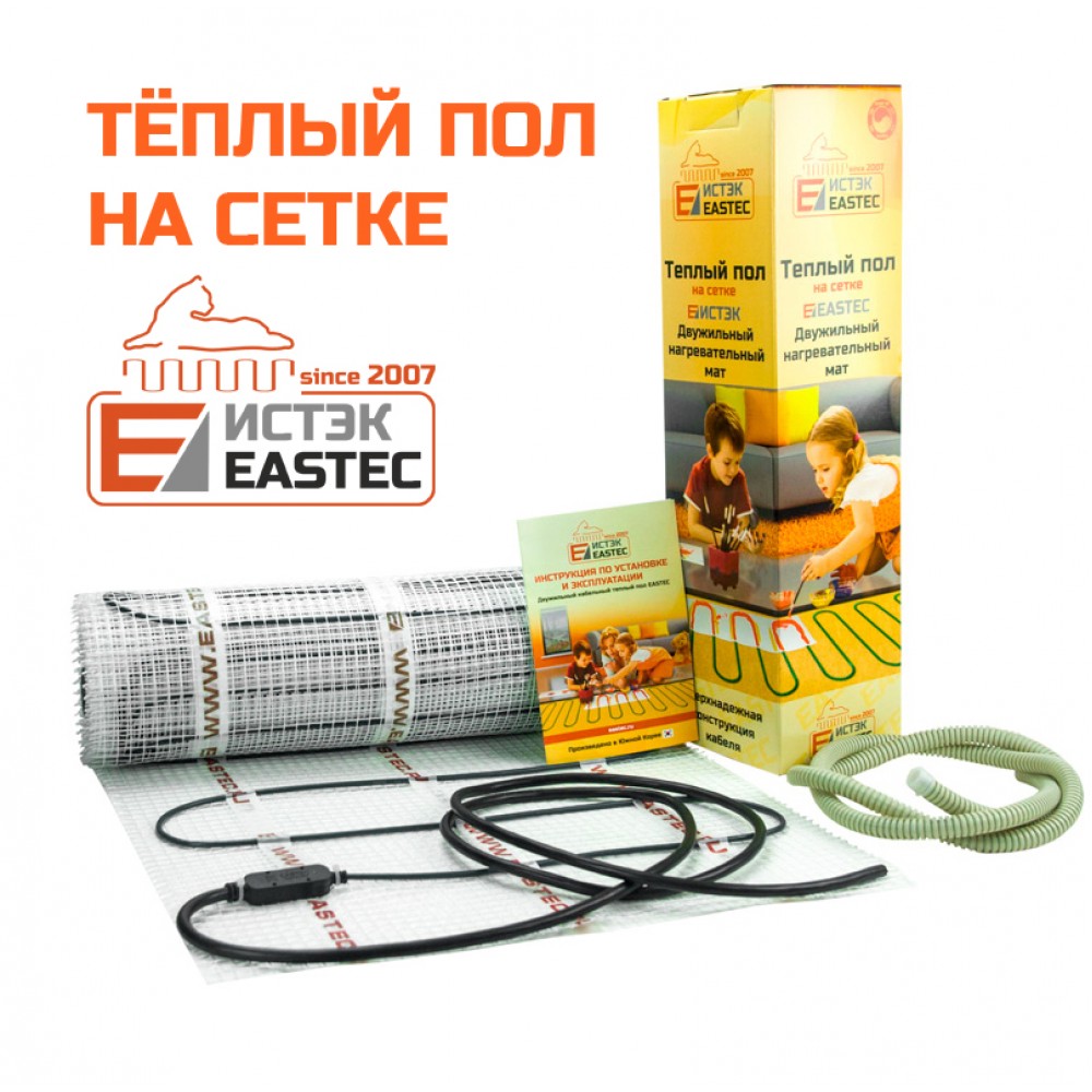 Комплект теплого пола на сетке EASTEC ECM - 3,5м от магазина gidro-z