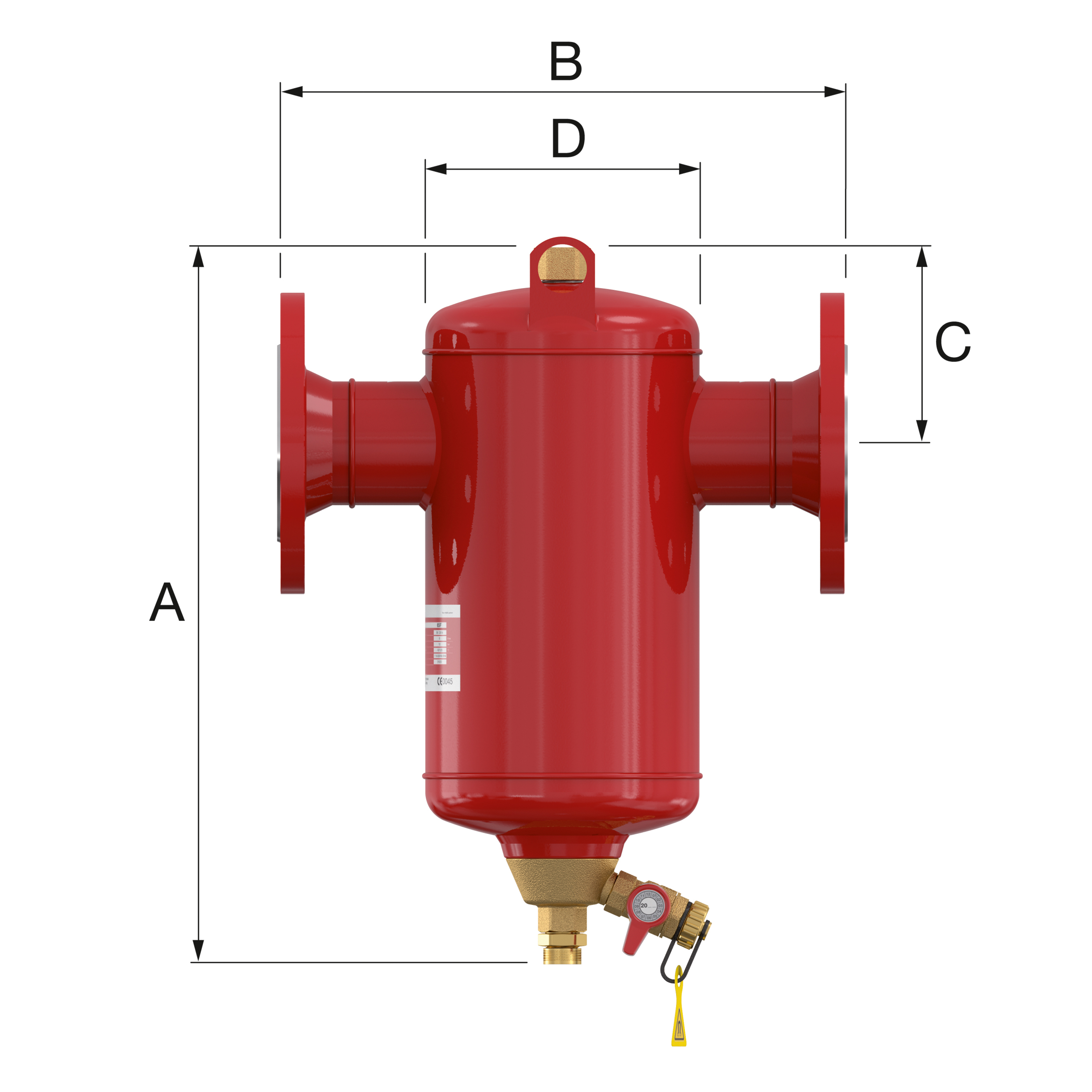 Сепаратор шлама Flamco Clean Smart 200 F Flamco от магазина gidro-z