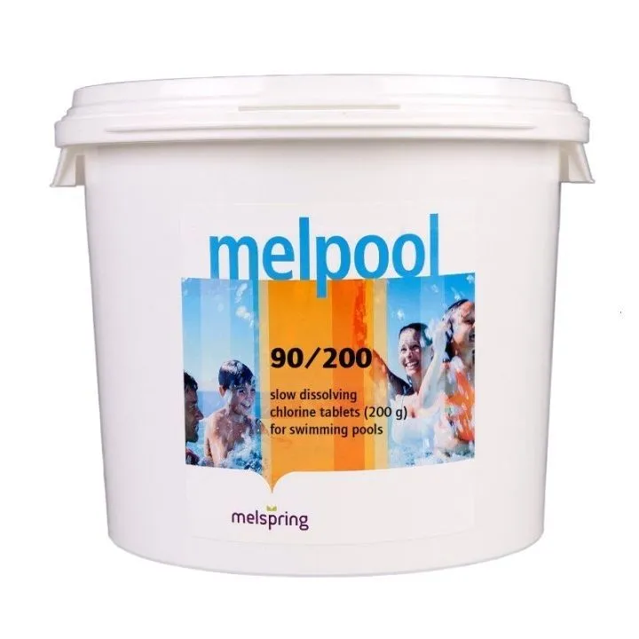Дезинфектант для бассейна на основе хлора Melpool 90/200 от магазина gidro-z