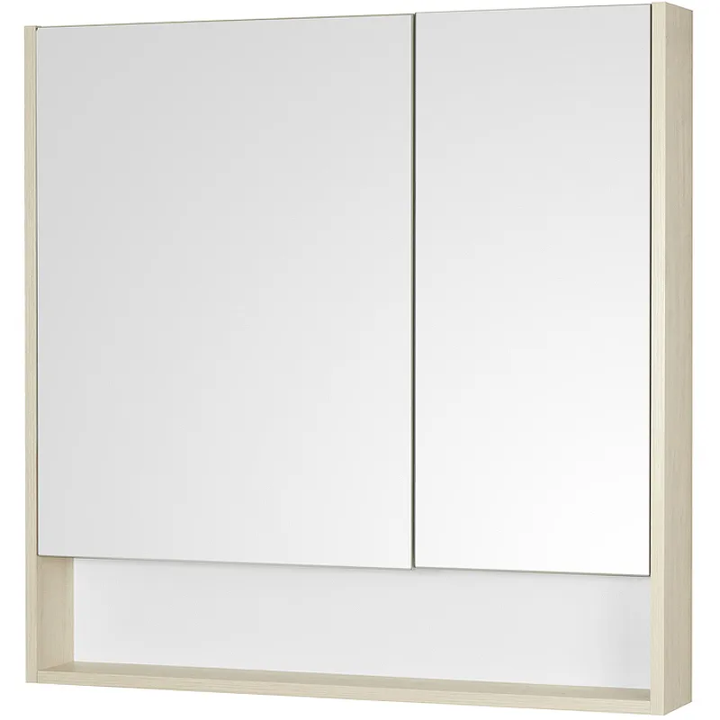 Зеркальный шкаф Акватон Сканди 90 1A252302SDB20 Белый Дуб верона от магазина gidro-z