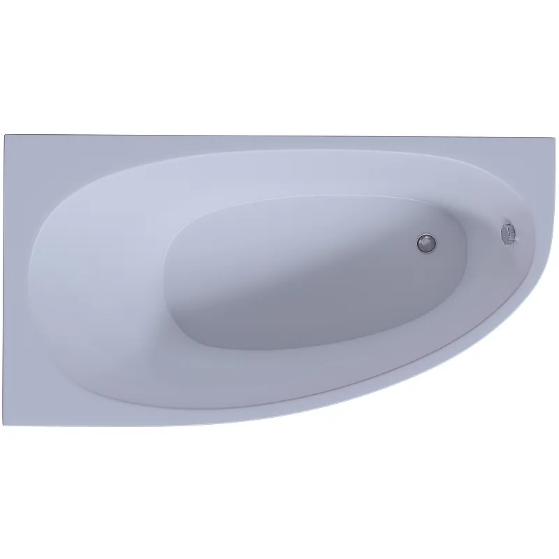 Акриловая ванна Aquatek Eco-friendly Дива 160х90 L DIV160-0000001 без панелей, каркаса и слив-перелива от магазина gidro-z