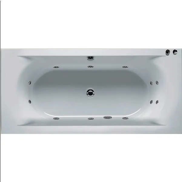 Акриловая ванна RIHO LINARES 200x90 см , BT4900500000000, 900х470х640, белый от магазина gidro-z
