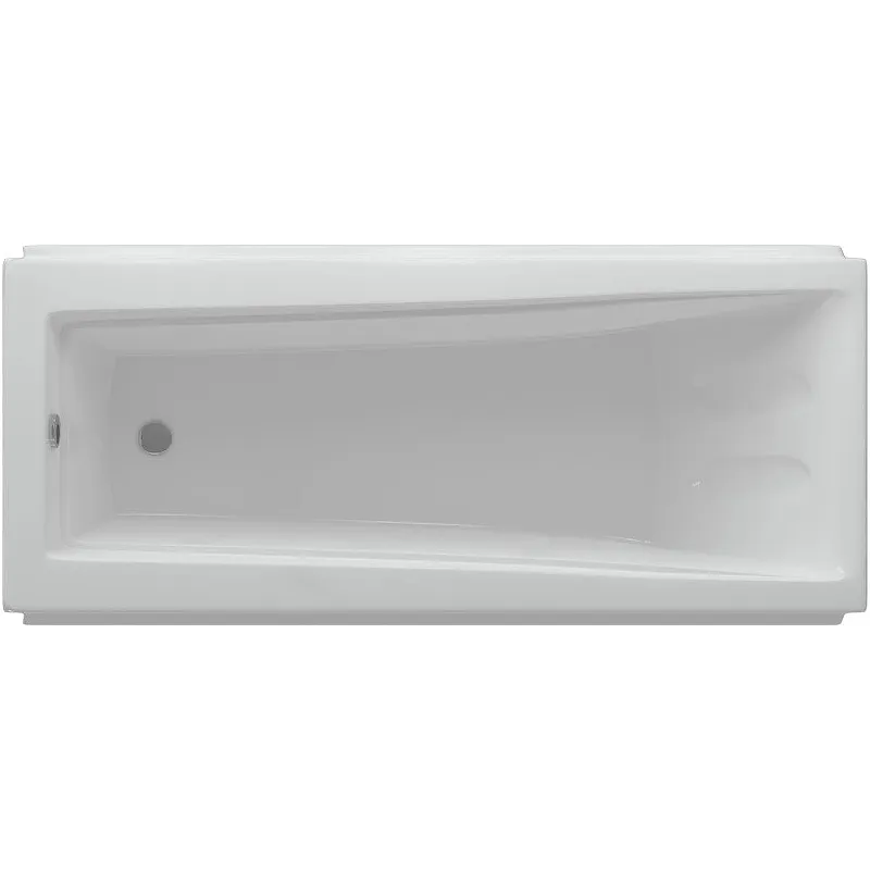 Акриловая ванна Aquatek Либра 170х70 LIB170-0000020 без гидромассажа с фронтальной панелью с каркасом (вклеенный) со слив-переливом от магазина gidro-z