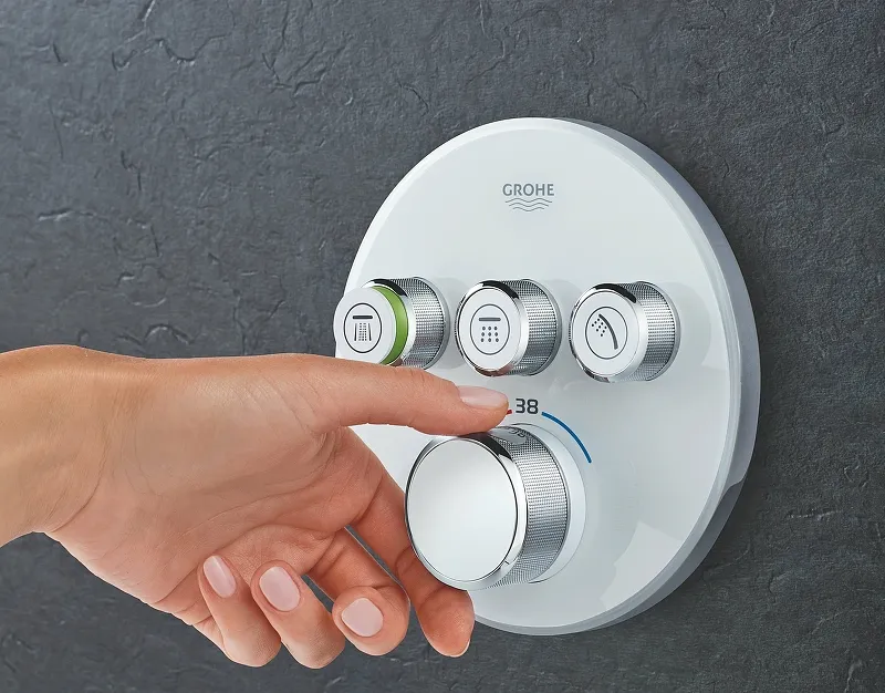 Смеситель для душа Grohe SmartControl 29146000 с термостатом Хром от магазина gidro-z