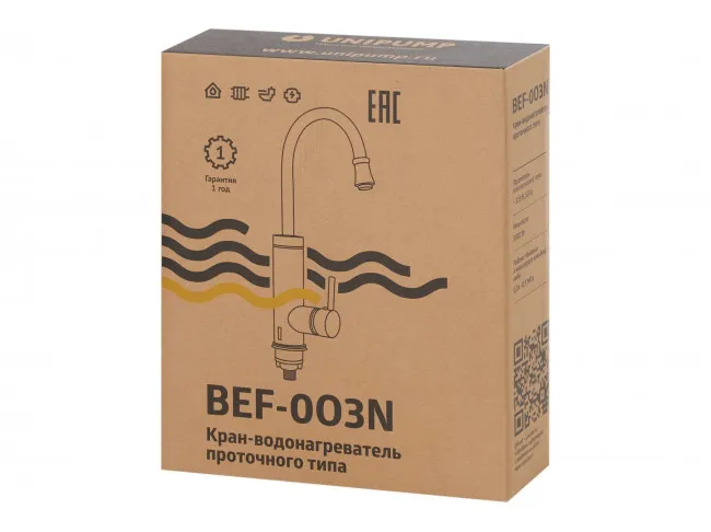 Кран-водонагреватель проточного типа
 UNIPUMP BEF-003N от магазина gidro-z