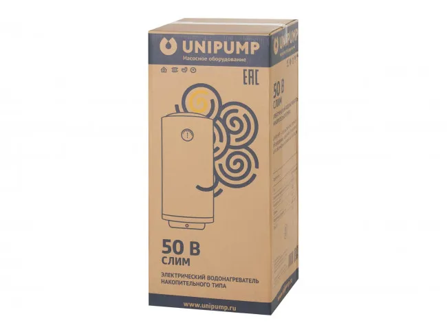 Вертикальный водонагреватель накопительного типа
 UNIPUMP СЛИМ 50 В от магазина gidro-z