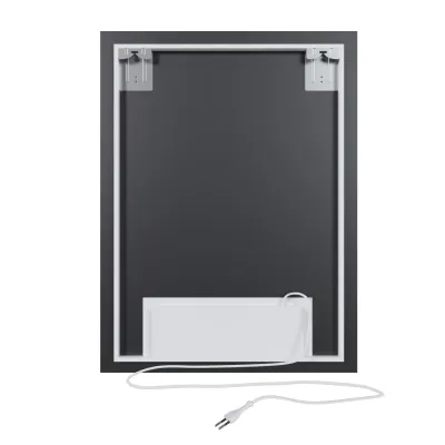 Зеркало MIXLINE Алон квадрат-ЭКОНОМ 500*700 (ШВ) светодиодная подсветка, сенсорный выключатель от магазина gidro-z
