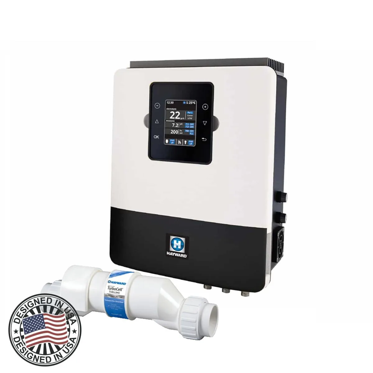Станция контроля качества воды Hayward Aquarite Plus T15E + Ph на 30 г/час от магазина gidro-z