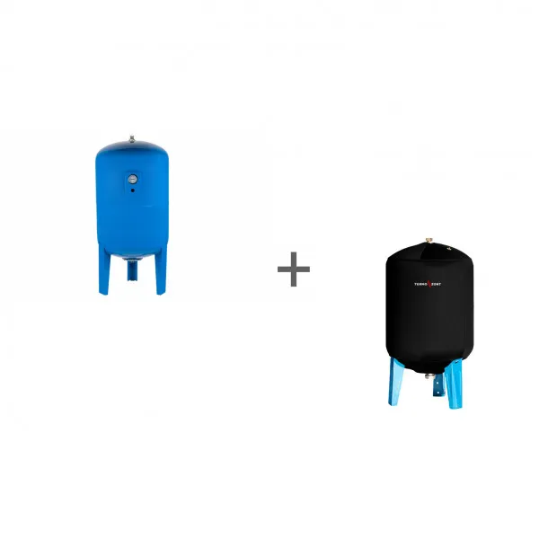 Гидроаккумулятор вертикальный
 UNIPUMP 300 л + Чехол TermoZont Extra GB 300 от магазина gidro-z
